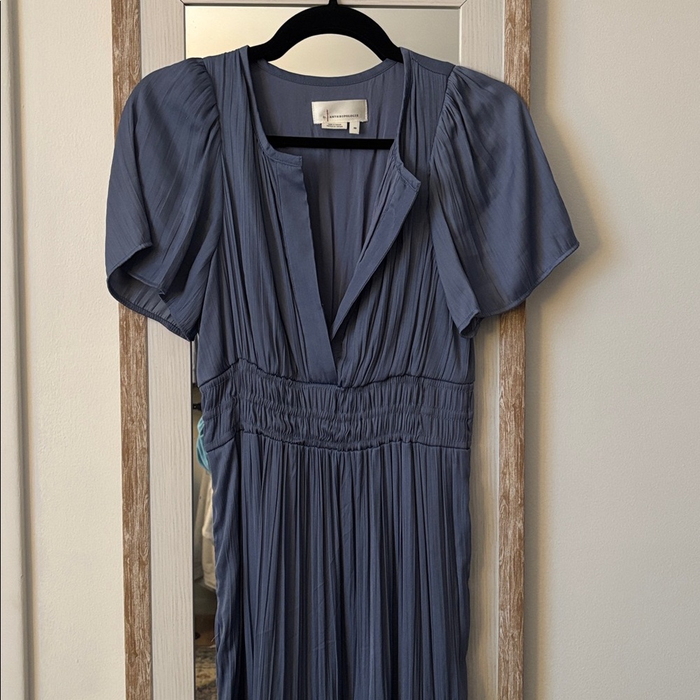 Anthropologie Somerset maxi dress satin edition - Picture 2 of 3